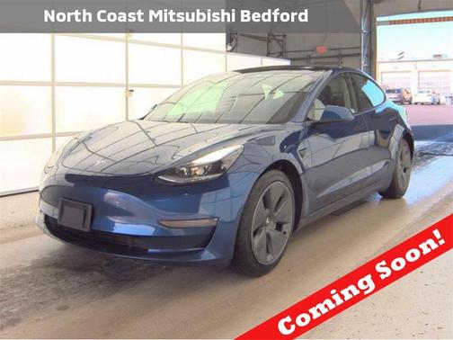 Deep Blue Metallic 2021 Tesla Model 3 Standard Range Plus