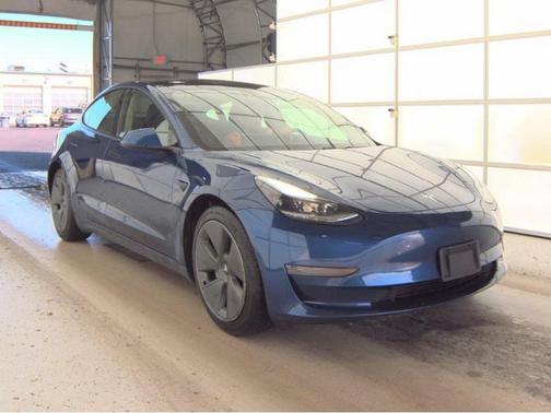 Deep Blue Metallic 2021 Tesla Model 3 Standard Range Plus