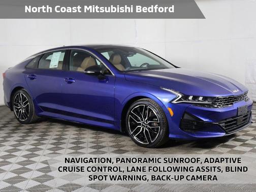 Sapphire Blue 2022 Kia K5 GT