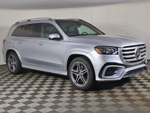 Cirrus Silver Metallic 2025 Mercedes-Benz GLS 450 4MATIC