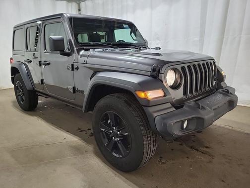 Granite Crystal Metallic Clearcoat 2021 Jeep Wrangler Unlimited Sport Altitude