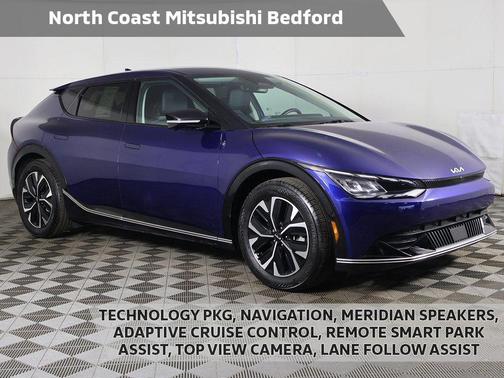 Yacht Blue 2023 Kia EV6 Wind