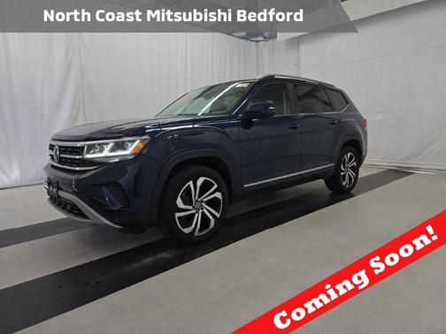 Blue Metallic 2022 Volkswagen Atlas 2.0T SEL
