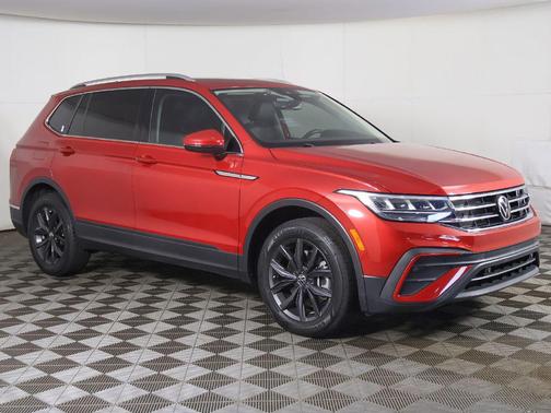 Red Metallic 2023 Volkswagen Tiguan 2.0T SE