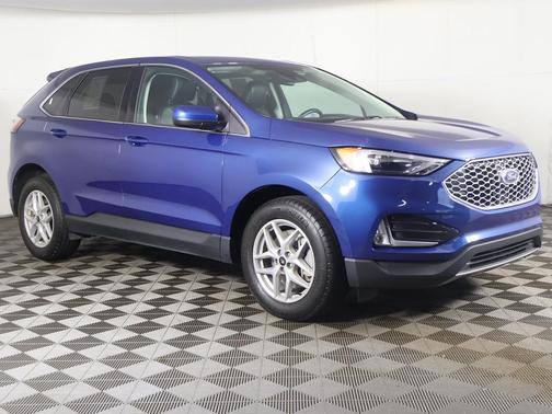 Atlas Blue Metallic 2024 Ford Edge SEL