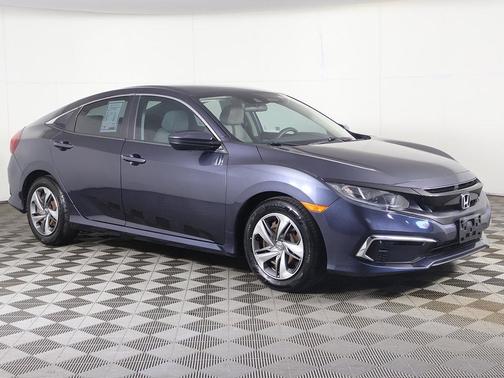 Cosmic Blue Metallic 2019 Honda Civic LX