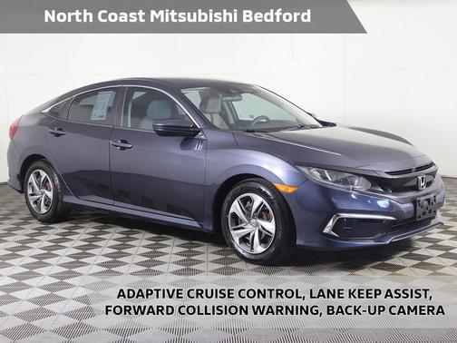 Cosmic Blue Metallic 2019 Honda Civic LX