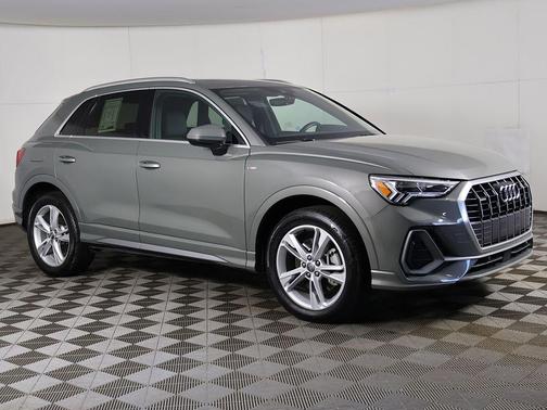 Chronos Gray Metallic 2021 Audi Q3 45 S line Premium Plus