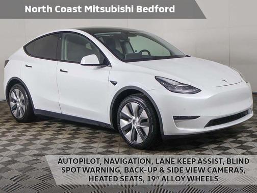 Pearl White Multi-Coat 2020 Tesla Model Y Long Range Dual Motor All-Wheel Drive