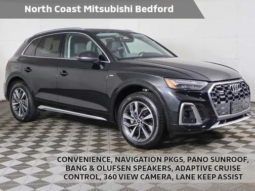 Mythos Black Metallic 2023 Audi Q5 45 S line Premium Plus