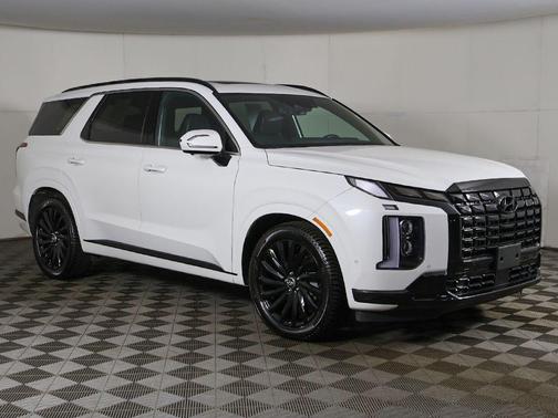 Hyper White 2025 Hyundai PALISADE Calligraphy Night Edition