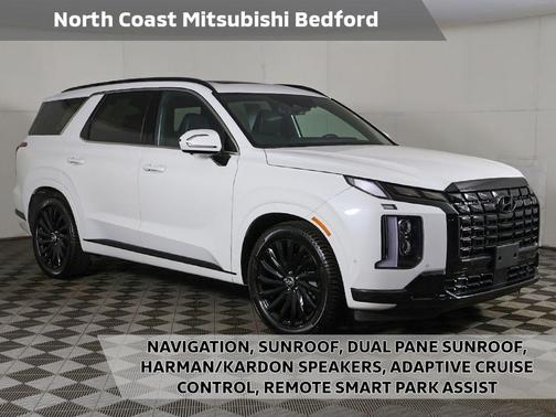 Hyper White 2025 Hyundai PALISADE Calligraphy Night Edition