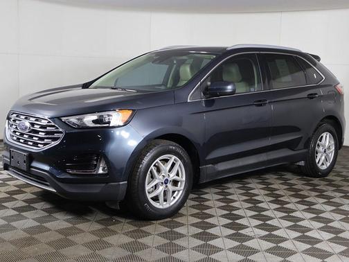 Stone Blue Metallic 2022 Ford Edge SEL