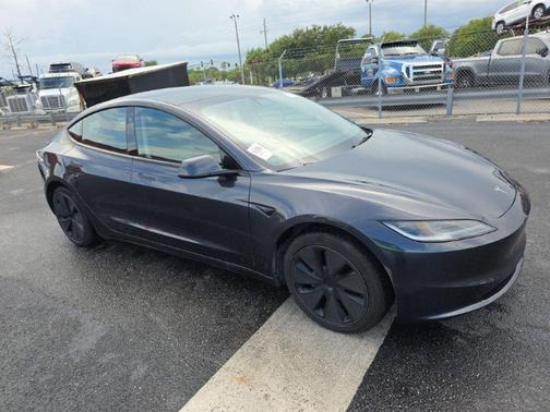 Solid Black 2024 Tesla Model 3 Long Range