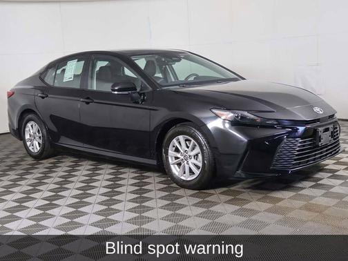 Midnight Black Metallic 2025 Toyota Camry LE