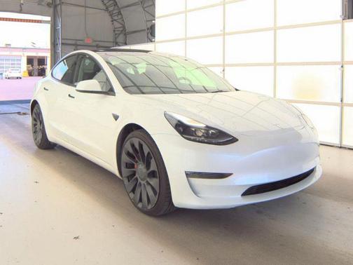 White 2023 Tesla Model 3 Performance