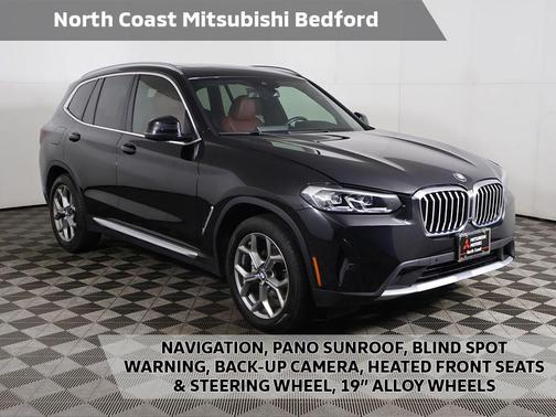 Black 2022 BMW X3 xDrive30i