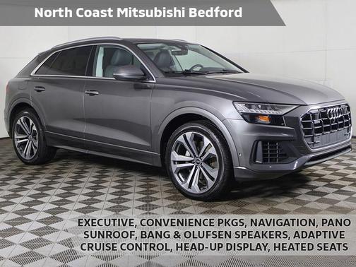 Samurai Gray Metallic 2021 Audi Q8 55 Prestige