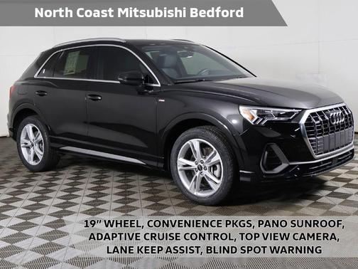 Mythos Black Metallic 2023 Audi Q3 45 S line Premium Plus