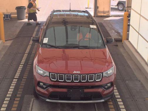 Red Hot Pearlcoat 2025 Jeep Compass Limited