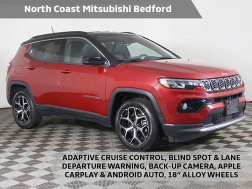 Red Hot Pearlcoat 2025 Jeep Compass Limited