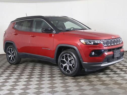 Red Hot Pearlcoat 2025 Jeep Compass Limited