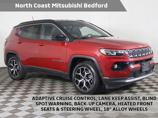 Red Hot Pearlcoat 2025 Jeep Compass Limited