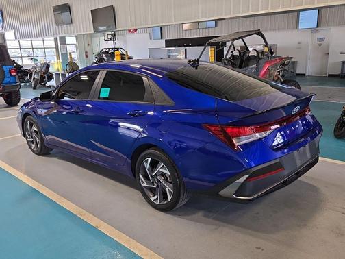 Intense Blue 2025 Hyundai ELANTRA Sport