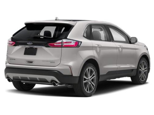 White Platinum 2019 Ford Edge SEL