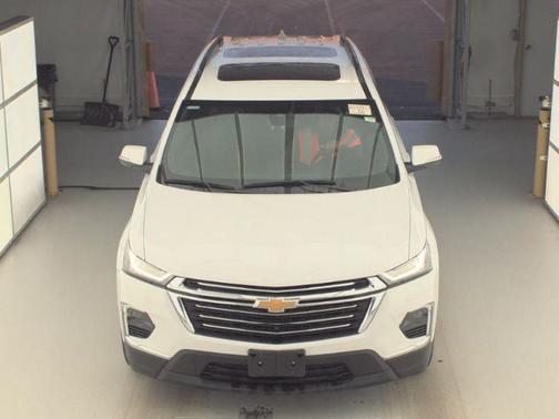 Summit White 2023 Chevrolet Traverse LT Leather
