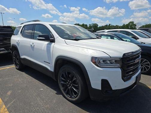 Summit White 2023 GMC Acadia AWD SLT