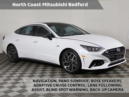 Serenity White 2023 Hyundai SONATA N Line