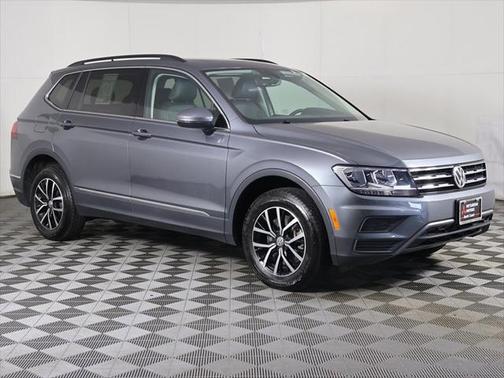 Platinum Gray Metallic 2021 Volkswagen Tiguan 2.0T SE 4MOTION