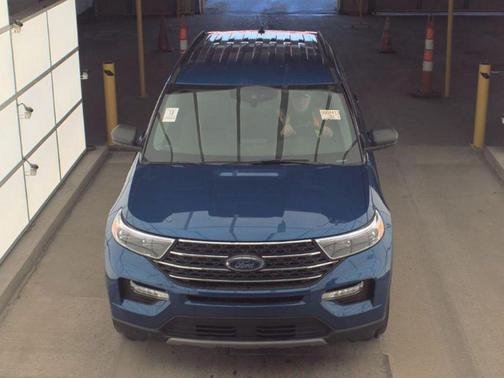 Atlas Blue Metallic 2023 Ford Explorer XLT