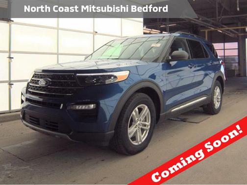 Atlas Blue Metallic 2023 Ford Explorer XLT