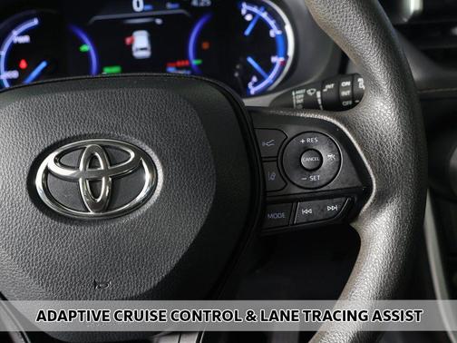 Midnight Black Metallic 2024 Toyota RAV4 Hybrid SE