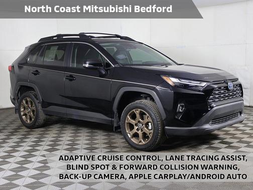 Midnight Black Metallic 2024 Toyota RAV4 Hybrid SE