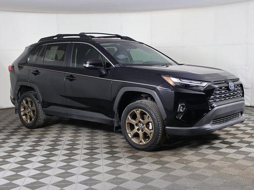 Midnight Black Metallic 2024 Toyota RAV4 Hybrid SE