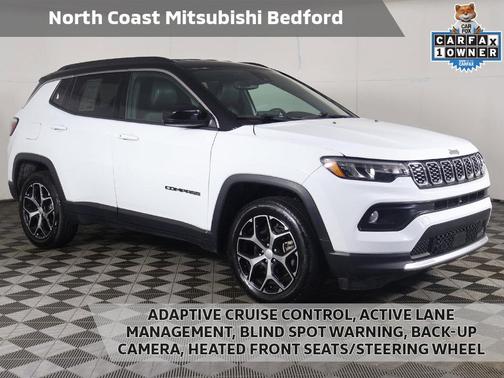 Bright White Clearcoat 2024 Jeep Compass Limited
