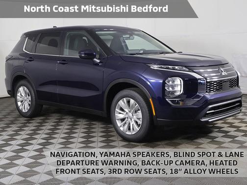 Cosmic Blue Metallic 2026 Mitsubishi Outlander ES S-AWC