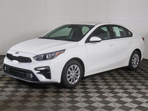 Clear White 2020 Kia Forte FE