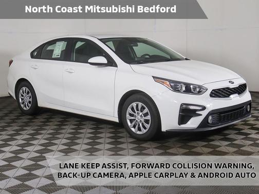 Clear White 2020 Kia Forte FE