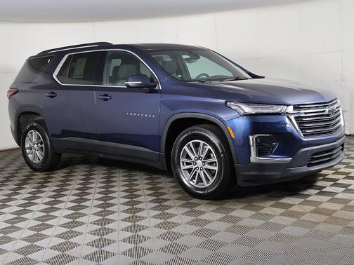 Northsky Blue Metallic 2023 Chevrolet Traverse LT Cloth