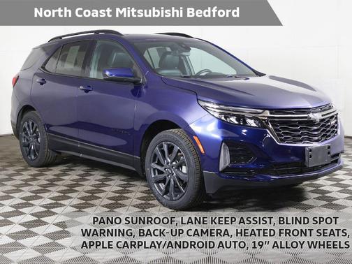 Blue Glow Metallic 2022 Chevrolet Equinox AWD RS
