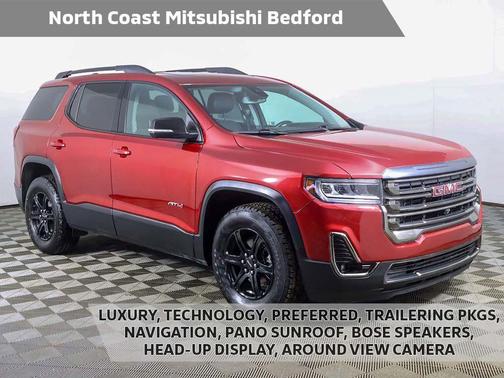 Volcanic Red Tintcoat 2023 GMC Acadia AWD AT4