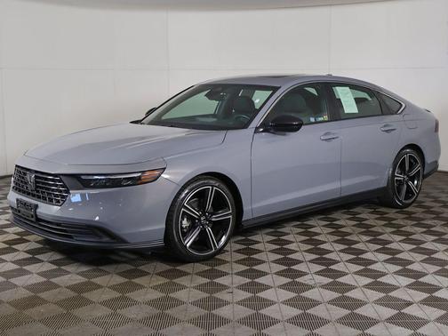 Urban Gray Pearl 2023 Honda Accord Hybrid Sport