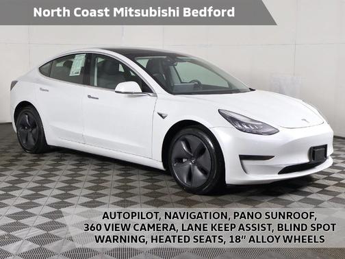 Pearl White Multi-Coat 2020 Tesla Model 3 Long Range