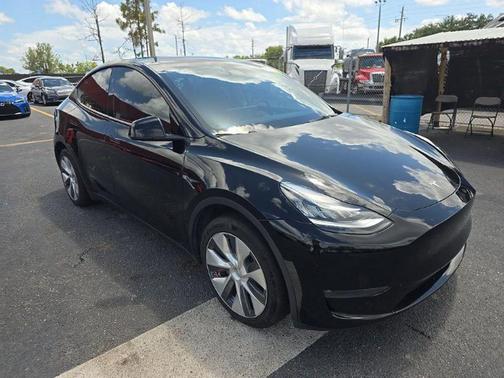 Solid Black 2023 Tesla Model Y Long Range Dual Motor All-Wheel Drive