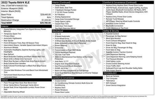 2022 Toyota RAV4 XLE
