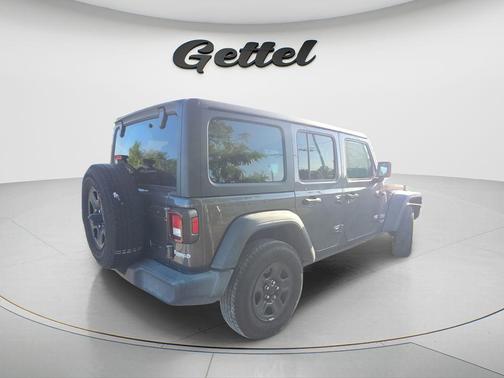 Granite Crystal Metallic Clearcoat 2021 Jeep Wrangler Unlimited Sport